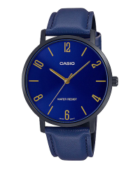 Casio GENERAL MTP-VT01BL-2B 男裝指針顯示手錶