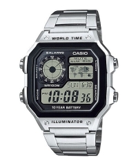 Casio GENERAL 數字電子錶 AE-1200WH 系列 AE-1200WHD-1A