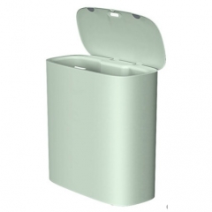 智能感應式垃圾桶 自動带盖電動 11L 綠色充電款