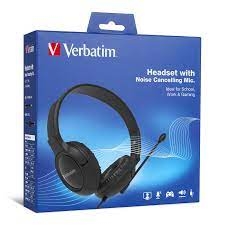 Headset with Noise Cancelling Boom Mic
