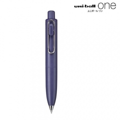 UNI Uni-Ball One P口袋系列 超滑按掣啫喱筆 黑色 UMN-SP 0.5 筆桿深紫色
