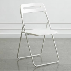 FAX88 F7642 塑料折叠椅子 白色