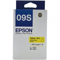 Epson WF-2960 原廠墨盒 09U 09S系列墨水 C13T09S483 黃色220頁