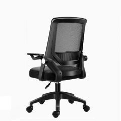 FAX88 Soho T系列 辦公椅 電腦椅 書房椅 升降扶手 黑框黑布 鋼制腳