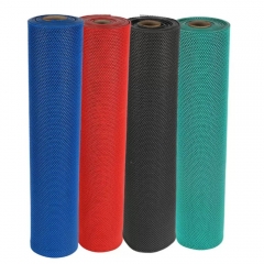FAX88 5mm厚 PVC S紋防滑疏水膠地毯  每卷15米 1米紅色