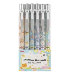 【限定】Pentel Energel 0.5 按掣啫喱筆 KAWAII 8th 可愛疊字系列 KW8