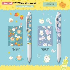 【限定】Pentel Energel 0.5 按掣啫喱筆 KAWAII 8th 可愛疊字系列 KW5