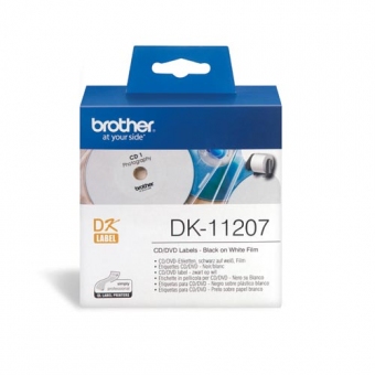 Brother DK-11207 Dymo 帶 (58mm Dia) (100個) - 紙質圓形 C