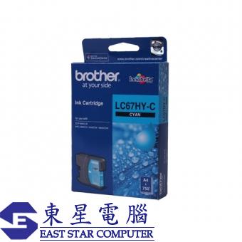 Brother LC67HYC (原裝) (高容量) Ink - Cyan DCP-6690CW,