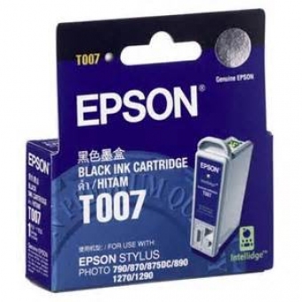 Epson T007 (原裝) Ink - Black  PHOTO 790/870/875DC/8