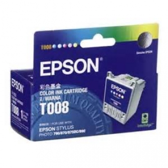 Epson T008 (原裝) Ink - Color  PHOTO 790/870/875C/89