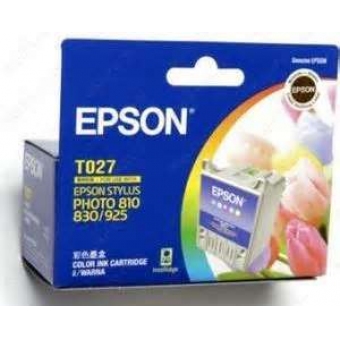 Epson   T027 (原裝)  Ink - Color  COLOUR 810/830/830