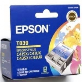 Epson T039 (原裝)  Ink - Color  COLOUR C41UX/43UX/C4