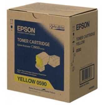 Epson S050590 (原裝) (6K) Laser Toner - Yellow AcuLa