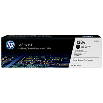 HP CE320AD (128A) (原裝) (孖庄) (2K x 2) Laser Toner -