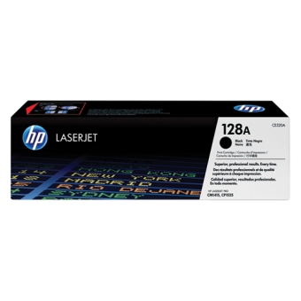 HP CE320A (128A) (原裝) (2K) Laser Toner - Black Las