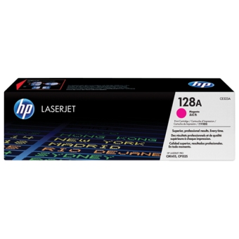 HP CE323A (128A) (原裝) (1.3K) Laser Toner - Magenta