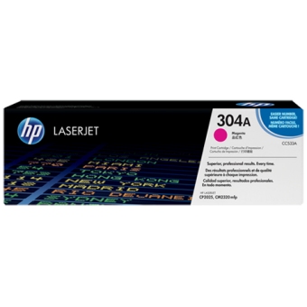 HP CC533A (304A) (原裝) (2.8K) Laser Toner - Magenta