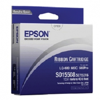 Epson (7762) S015016 (原裝) 電腦色帶 LQ-680