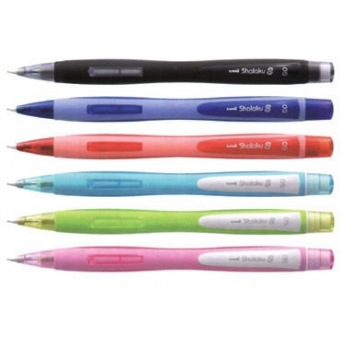 Uni   M5-228 (0.5) 側按鉛芯筆 -筆身多種顏色供選擇