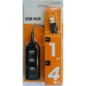 Siyoteam #SY-H003 (1m / 4Port) USB 分插器 (USB 2.0)