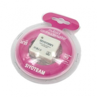 Siyoteam #SY-380 Card Reader (USB2.0) (粉紅/黑/白)