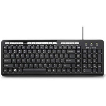 Belkin  (Black) #F5K001 (K100) 有線 Keyboard <30-945