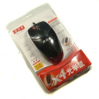 雙飛燕  #OP-27D  光學Mouse  (PS2)