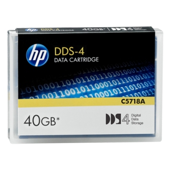 HP C5718A DDS-4 40GB Data Cartridge (150m)