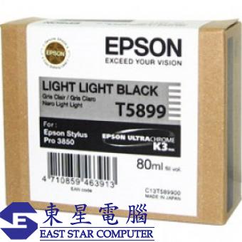 Epson (T5899) C13T589900 (原裝) Ink - Light Light Bl