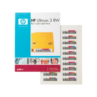 HP Q2007A LTO-3 Ultrium 3 RW Bar Code Label Pack