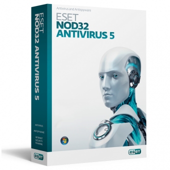 ESET 防毒軟件 (NOD32 AntiVirus 5) 1年10用戶 (商業版) 授權証