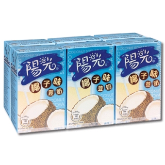 陽光 椰子豆奶 6x250ML