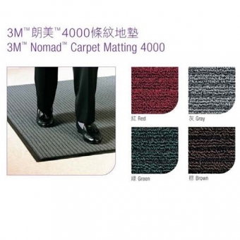 3M Nomad 4000 (1.2M x 1.8M) Carpet Mat 條紋地墊