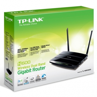 TP-Link TL-WDR3600 (N600) (300M+300M) Wireless Dua