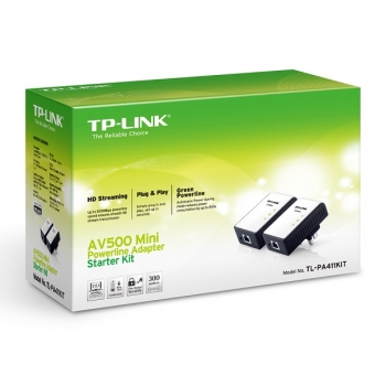 TP-Link TL-PA411 KIT (500M) AV500 Mini Powerline A