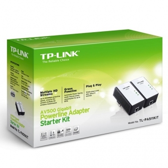 TP-Link TL-PA511 KIT (500M) AV500 Gigabit Powerlin