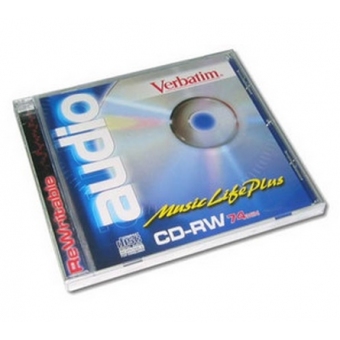 Verbatim CD-RW (Audio) 74min 1張裝