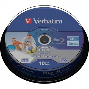 Verbatim BD-R LTH Type (2x) 25GB 10張裝