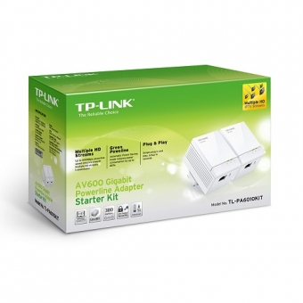 TP-Link TL-PA6010 KIT AV600 Gigabit Powerline Adap