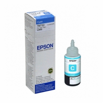 Epson (T6732) C13T673200 (原裝) Ink Bottle - Cyan (7