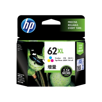 HP C2P07AA (62XL) (原裝) (415pages) Ink Color