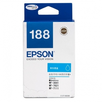 Epson (T1882) C13T188283 (原裝) Ink - Cyan WF-3621 W