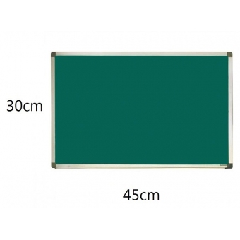 FAX88 鋁邊磁性綠色粉筆板 30cm(H) x 45cm(W)