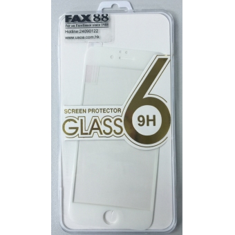 FAX88 IPhone 6/Plus 白色鋼化玻璃保護貼